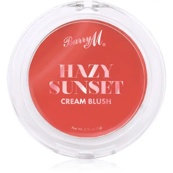 Barry M Barry M Hazy Sunset кремообразен руж цвят Horizon Glow 6 гр.