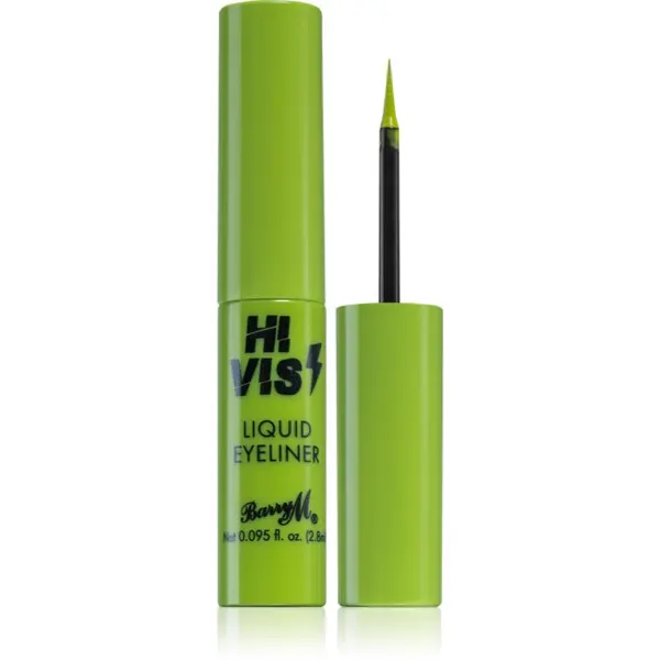 Barry M Barry M Hi Vis Neon течни очни линии цвят Green 2,8 мл.