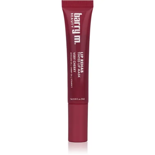 Barry M Barry M Lip Rehab подхранваща тонираща маска за устни цвят Verry Cherry 10 мл.