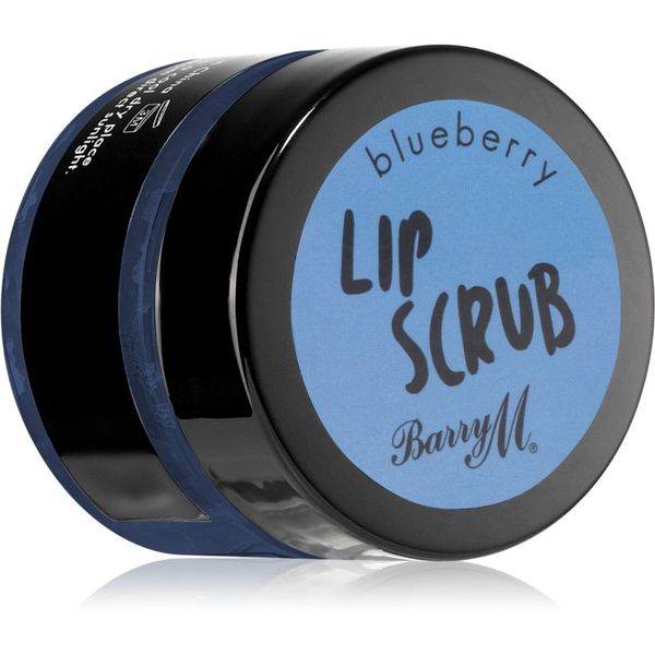 Barry M Barry M Lip Scrub Blueberry пилинг за устни 15 гр.