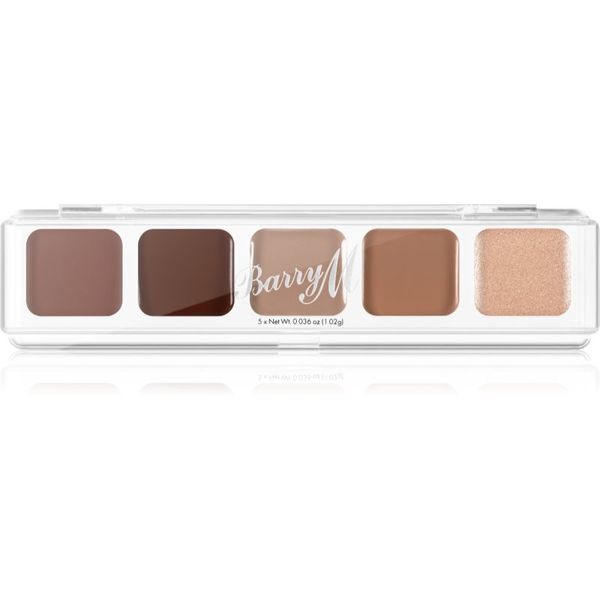 Barry M Barry M Mini Palette кремообразни сенки за очи цвят The Nudes 5,1 гр.