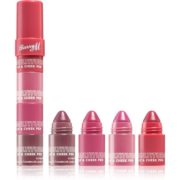 Barry M Barry M Multitude Lip and Cheek Pen червило на устните и бузите цвят Sweet Darling 3,8 гр.
