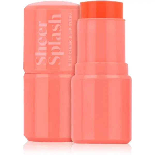 Barry M Barry M Sheer Splash мултифункционален грим за устни и скули цвят Papaya Pool 5.8 гр.