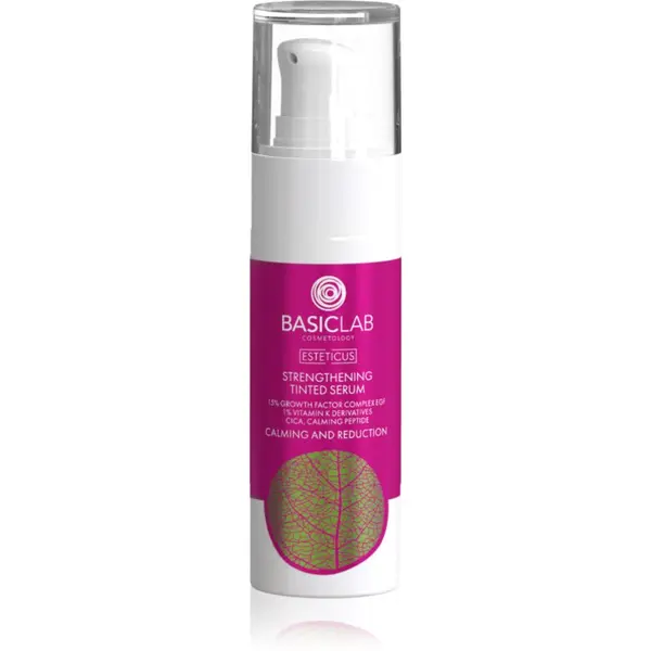 BasicLab BasicLab Cosmetology Esteticus тониращ серум против зачервяване на кожата 15% Growth Factor Complex EGF 30 мл.