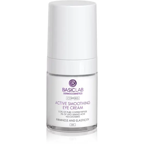BasicLab BasicLab Dermocosmetics Copperis изглаждащ околоочен крем дневен 18 мл.