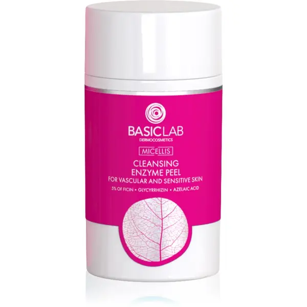BasicLab BasicLab Dermocosmetics Micellis ензиматичен пилинг против зачервяване на кожата 35 гр.