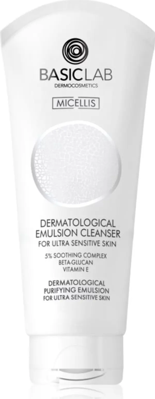 BasicLab BasicLab Dermocosmetics Micellis нежна почистваща емулсия за много чувствителна кожа 100 мл.