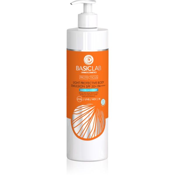 BasicLab BasicLab Dermocosmetics Protecticus лека емулсия със защитен ефект против действието на външните фактори SPF 50+ 300 мл.