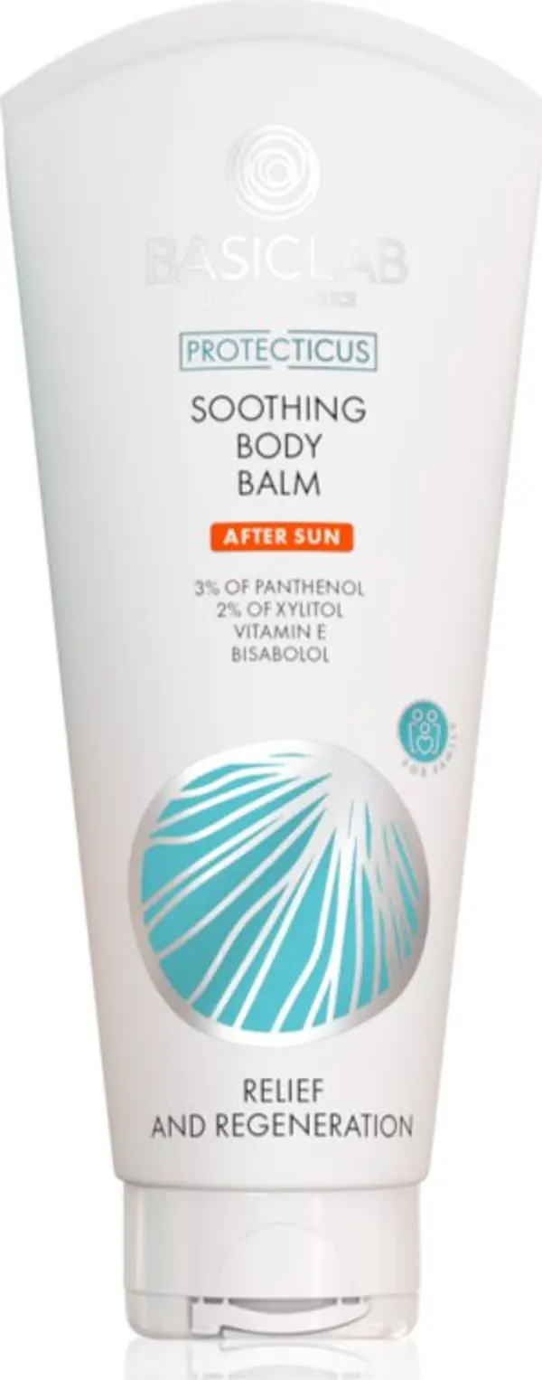 BasicLab BasicLab Dermocosmetics Protecticus успокояващ лосион за тяло след слънчеви бани 100 мл.