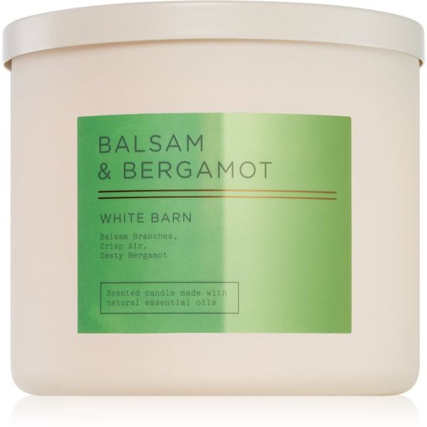 Bath & Body Works Bath & Body Works Balsam & Bergamot ароматна свещ 411 гр.
