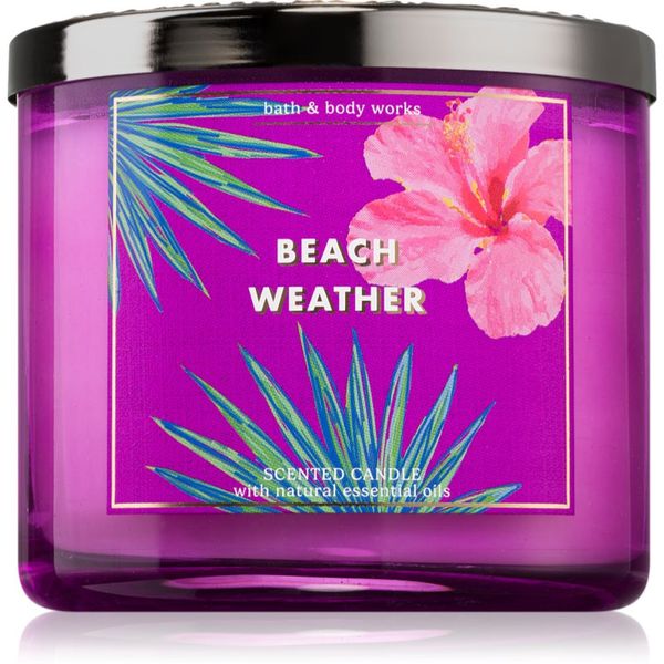 Bath & Body Works Bath & Body Works Beach Weather ароматна свещ 411 гр.
