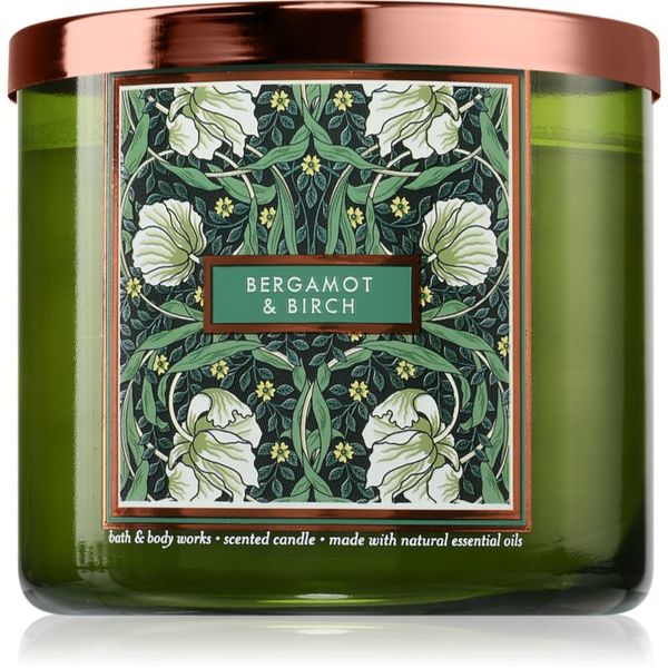 Bath & Body Works Bath & Body Works Bergamot & Birch ароматна свещ 411 гр.