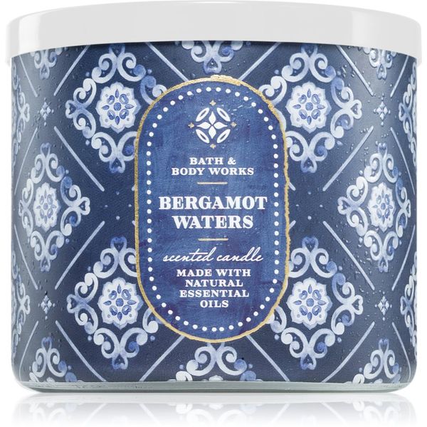 Bath & Body Works Bath & Body Works Bergamot Waters ароматна свещ 411 гр.