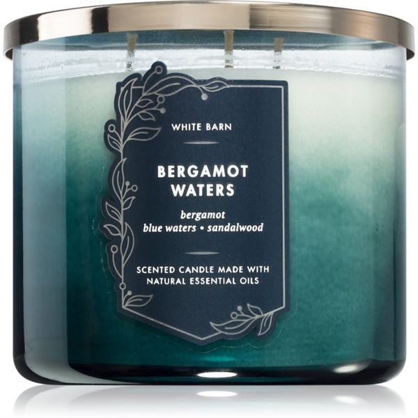 Bath & Body Works Bath & Body Works Bergamot Waters ароматна свещ 411 гр.