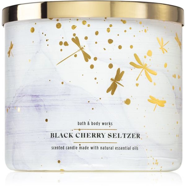 Bath & Body Works Bath & Body Works Black Cherry Seltzer ароматна свещ 411 гр.