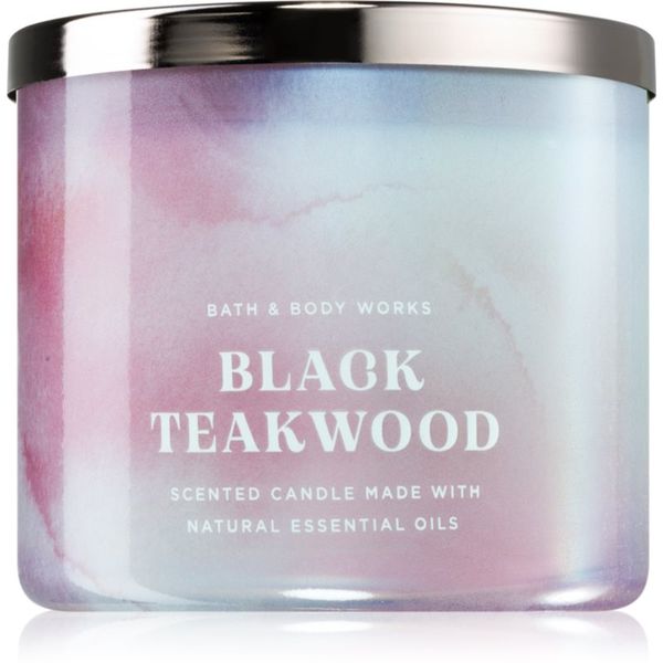 Bath & Body Works Bath & Body Works Black Teakwood ароматна свещ 411 гр.