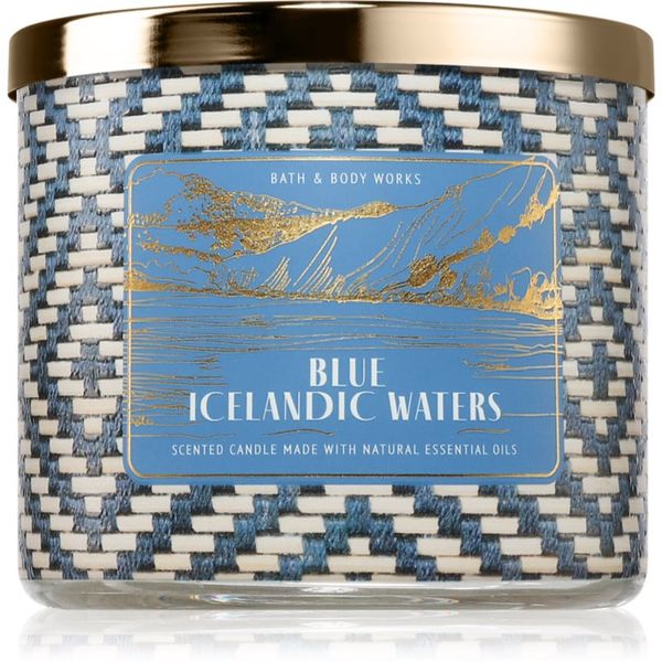 Bath & Body Works Bath & Body Works Blue Icelandic Waters ароматна свещ 411 гр.