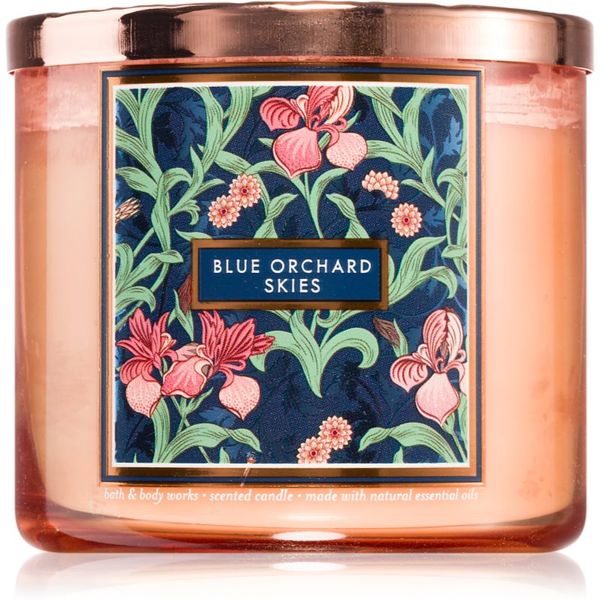 Bath & Body Works Bath & Body Works Blue Orchard Skies ароматна свещ 411 гр.