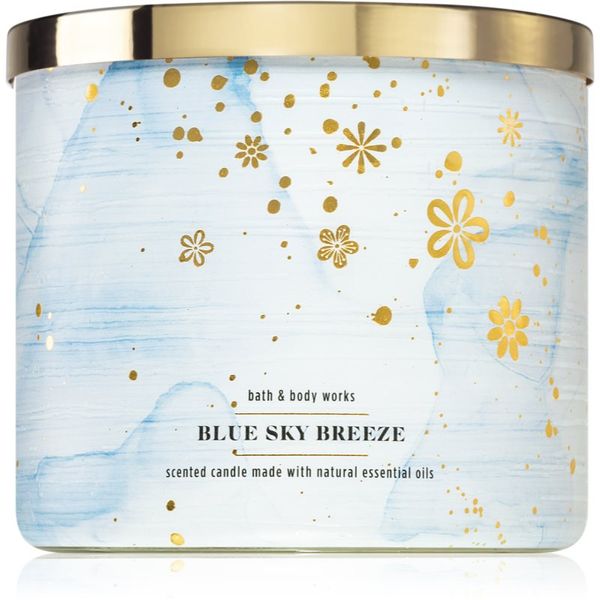 Bath & Body Works Bath & Body Works Blue Sky Breeze ароматна свещ 411 гр.