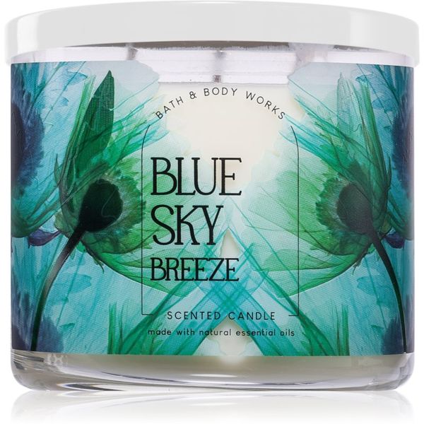 Bath & Body Works Bath & Body Works Blue Sky Breeze ароматна свещ 411 гр.