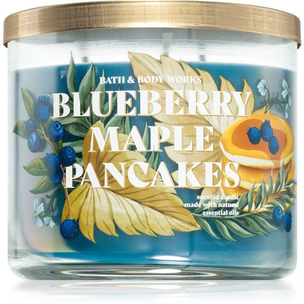 Bath & Body Works Bath & Body Works Blueberry Maple Pancakes ароматна свещ 411 гр.