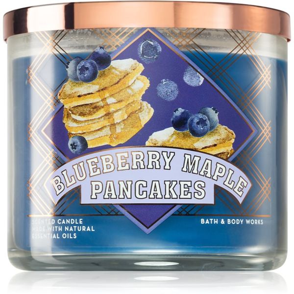 Bath & Body Works Bath & Body Works Blueberry Maple Pancakes ароматна свещ II. 411 гр.