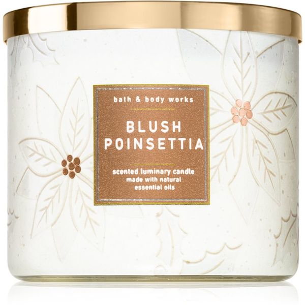 Bath & Body Works Bath & Body Works Blush Poinsettia ароматна свещ 411 гр.