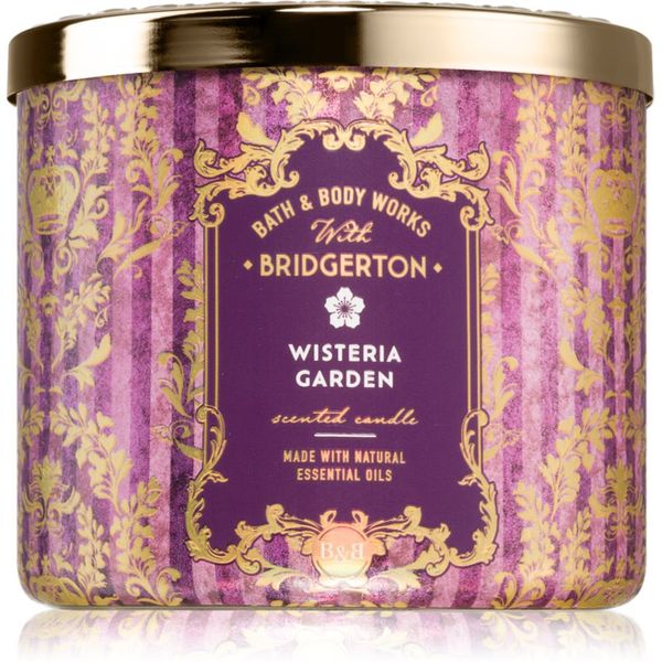 Bath & Body Works Bath & Body Works Bridgerton Wisteria Garden ароматна свещ 411 гр.