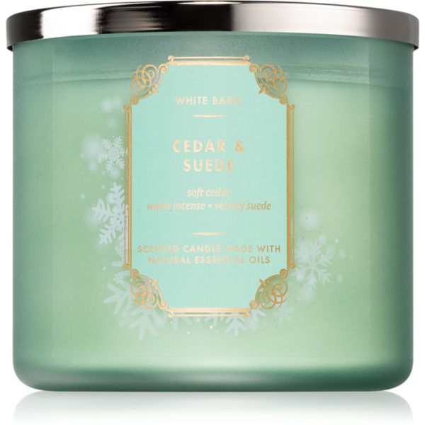 Bath & Body Works Bath & Body Works Cedar & Suede ароматна свещ 411 гр.