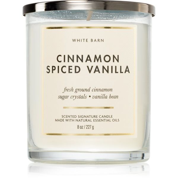 Bath & Body Works Bath & Body Works Cinnamon Spiced Vanilla ароматна свещ 227 гр.