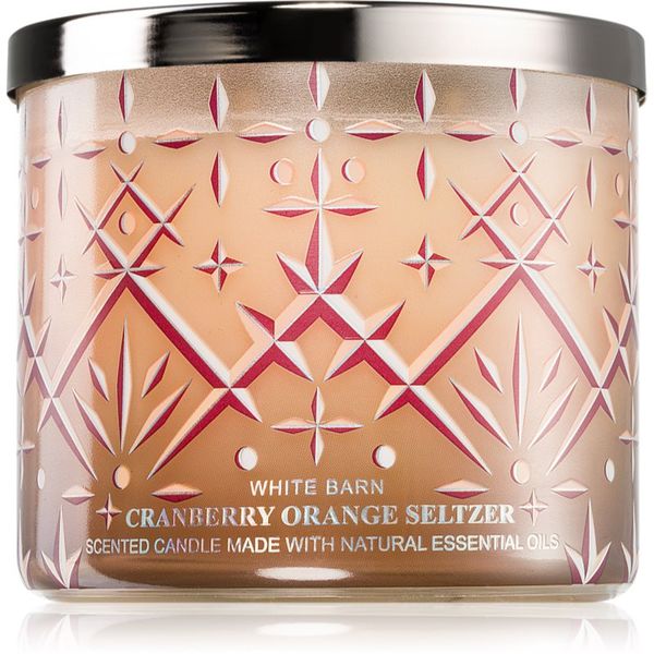 Bath & Body Works Bath & Body Works Cranberry Orange Seltzer ароматна свещ 411 гр.