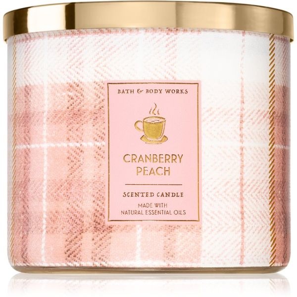 Bath & Body Works Bath & Body Works Cranberry Peach ароматна свещ 411 гр.
