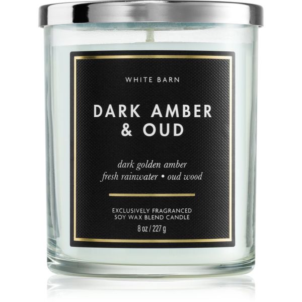 Bath & Body Works Bath & Body Works Dark Amber & Oud свещ 227 гр.