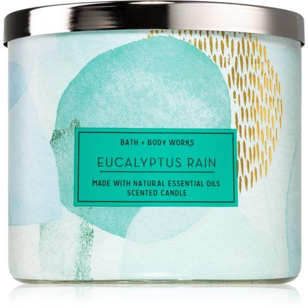 Bath & Body Works Bath & Body Works Eucalyptus Rain свещ III. 411 гр.