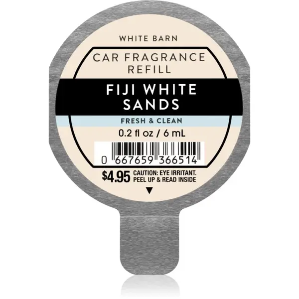 Bath & Body Works Bath & Body Works Fiji White Sands aроматизатор за автомобил 6 мл.