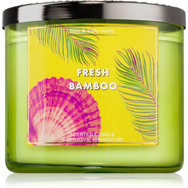 Bath & Body Works Bath & Body Works Fresh Bamboo ароматна свещ 411 гр.