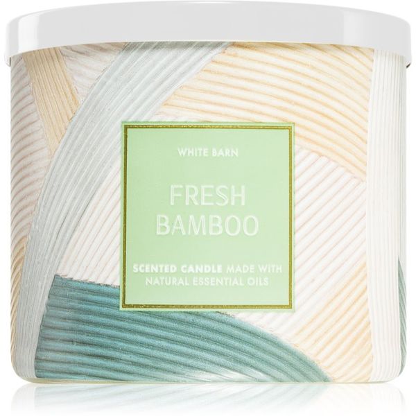 Bath & Body Works Bath & Body Works Fresh Bamboo ароматна свещ 411 гр.