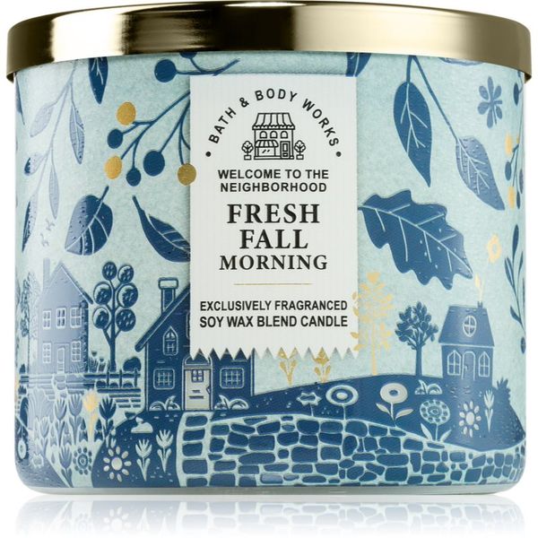 Bath & Body Works Bath & Body Works Fresh Fall Morning ароматна свещ 411 гр.