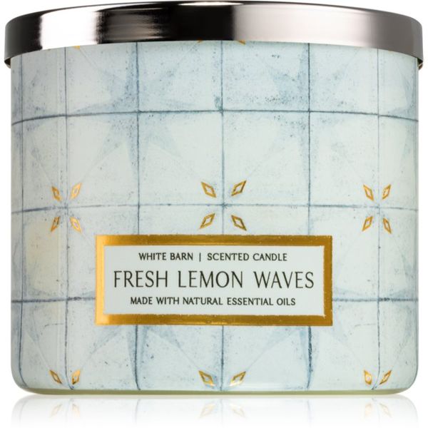 Bath & Body Works Bath & Body Works Fresh Lemon Waves ароматна свещ 411 гр.