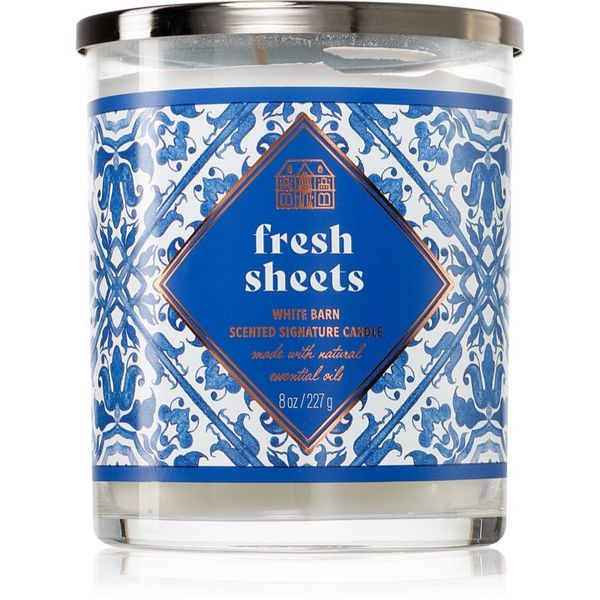 Bath & Body Works Bath & Body Works Fresh Sheets ароматна свещ 227 гр.