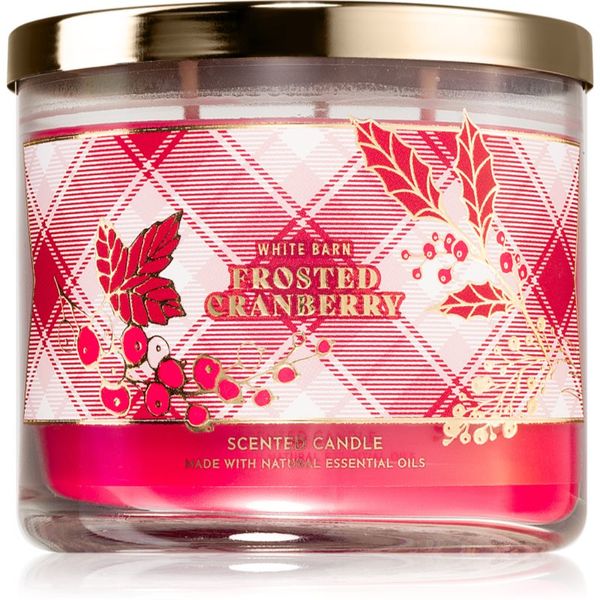 Bath & Body Works Bath & Body Works Frosted Cranberry ароматна свещ 411 гр.