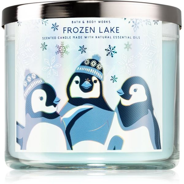 Bath & Body Works Bath & Body Works Frozen Lake ароматна свещ IV. 411 гр.