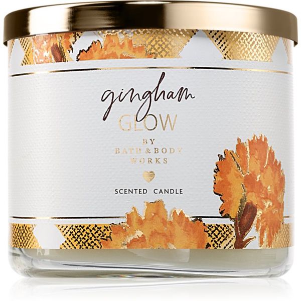 Bath & Body Works Bath & Body Works Gingham Glow ароматна свещ 411 гр.