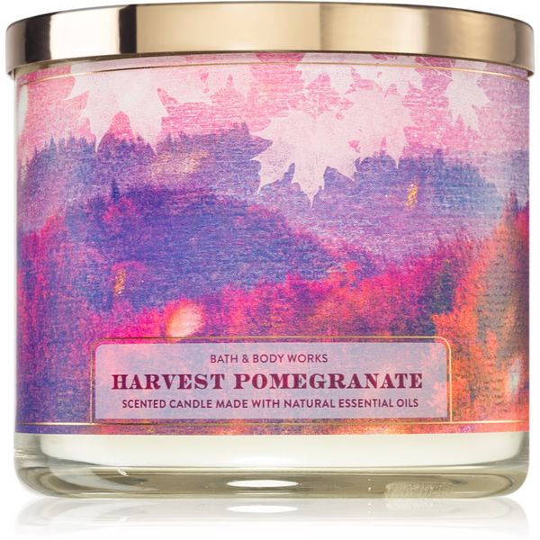 Bath & Body Works Bath & Body Works Harvest Pomegranate ароматна свещ 411 гр.