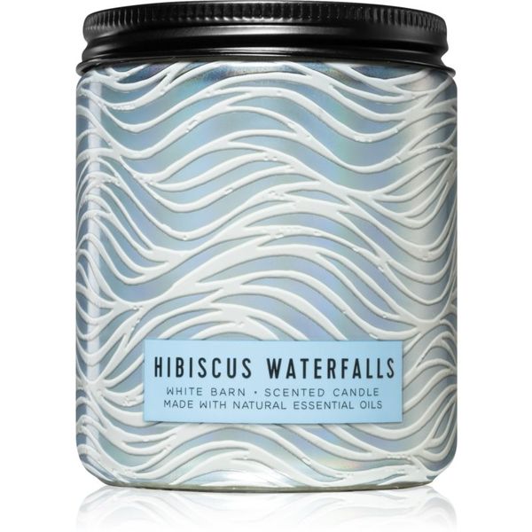 Bath & Body Works Bath & Body Works Hibiscus Waterfalls ароматна свещ 198 гр.