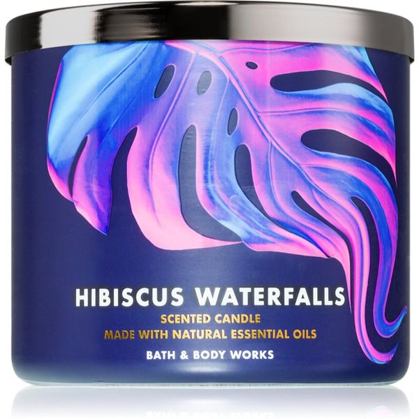 Bath & Body Works Bath & Body Works Hibiscus Waterfalls ароматна свещ 411 гр.