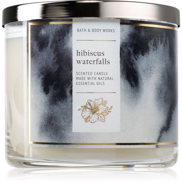 Bath & Body Works Bath & Body Works Hibiscus Waterfalls ароматна свещ 411 гр.