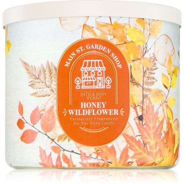 Bath & Body Works Bath & Body Works Honey Wildflower ароматна свещ 411 гр.