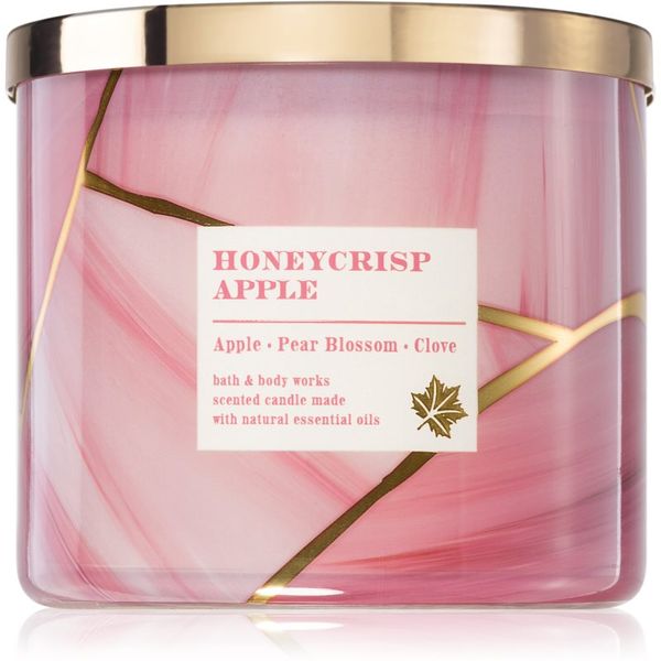 Bath & Body Works Bath & Body Works Honeycrisp Apple ароматна свещ 411 гр.