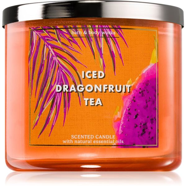 Bath & Body Works Bath & Body Works Iced Dragonfruit Tea ароматна свещ 411 гр.